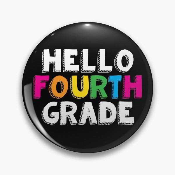 Item preview, Hello Fourth Grade designed and sold by teesaurus.