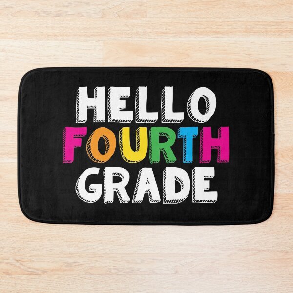 Item preview, Hello Fourth Grade designed and sold by teesaurus.