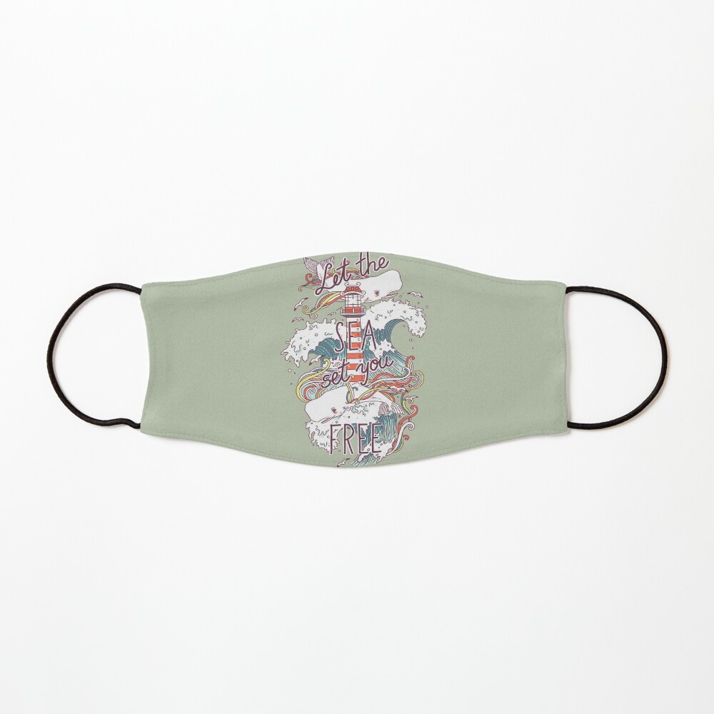 Whales and Waves Mask
