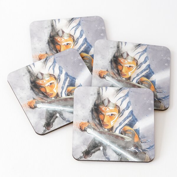 Item preview, Ahsoka Tano watercolor designed and sold by PetsArt.