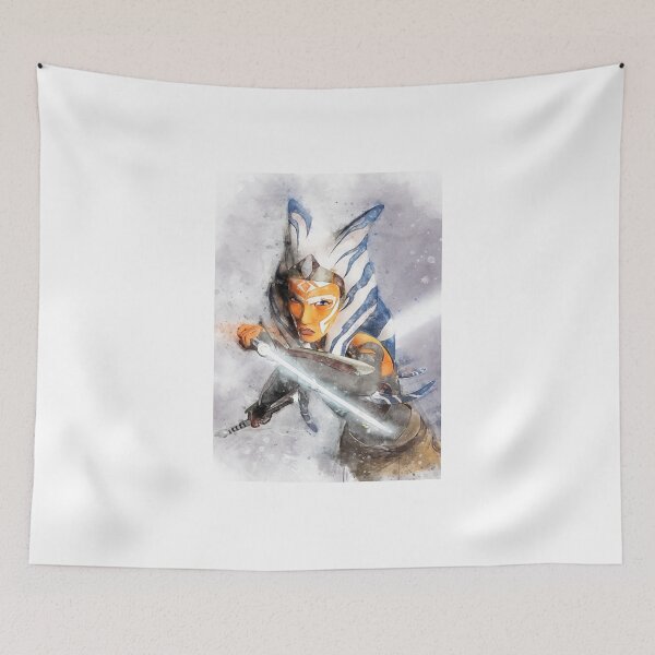 Item preview, Ahsoka Tano watercolor designed and sold by PetsArt.