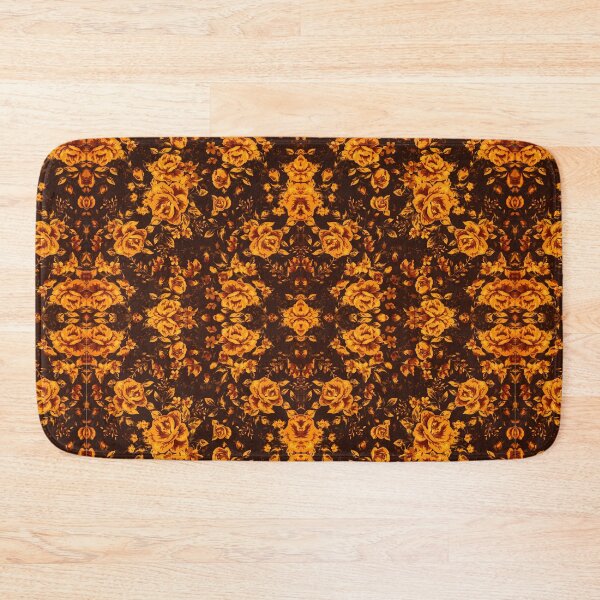 Item preview, Pretty Floral Pattern, edgy amber rose  designed and sold by homemadecreate.