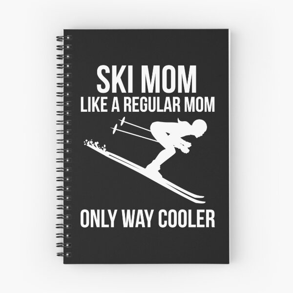 Item preview, Skiing Ski Mom Cooler Than Regular Mom designed and sold by EstelleStar.