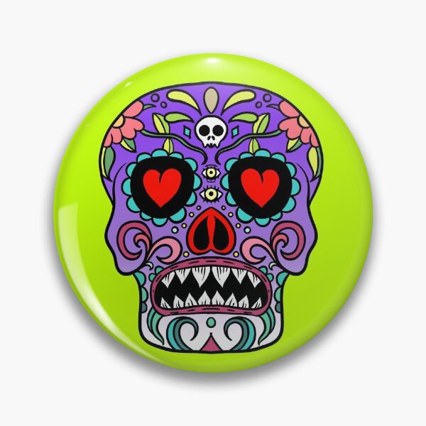 Item preview, Candy Skull Green designed and sold by fakeface.