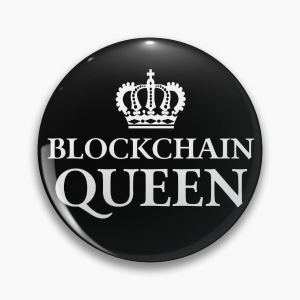 Item preview, Blockchain Queen designed and sold by teesaurus.