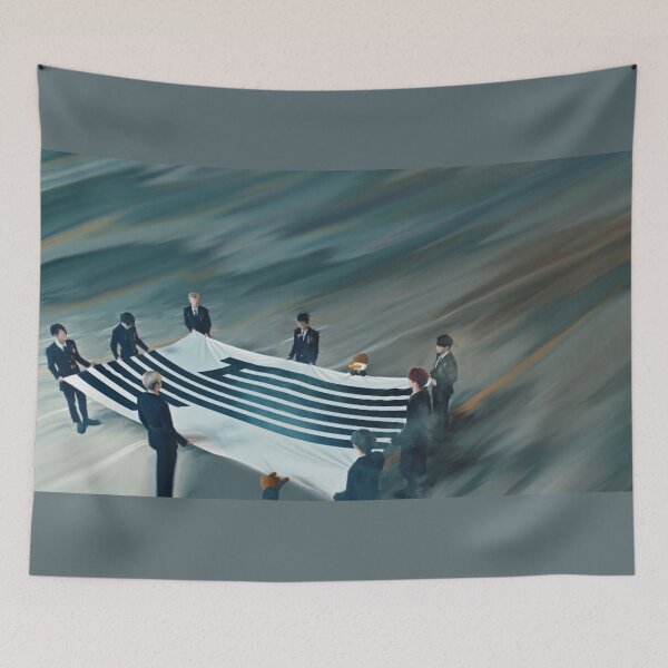 Item preview, Ateez Flag designed and sold by BearQuack.