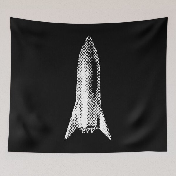 Aperçu de l'œuvre SpaceX Starship créée et vendue par designchip.