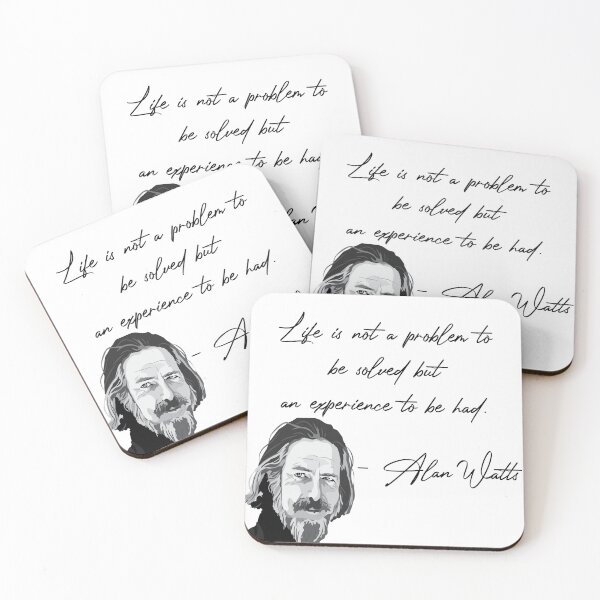 Item preview, Life - Alan Watts designed and sold by missamethyst.