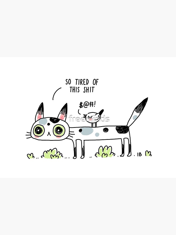 Annoyed Cat by freeminds