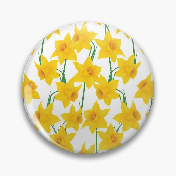 Item preview, Yellow Daffodils Pattern designed and sold by ValentinaHramov.