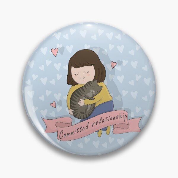 Item preview, Woman And Cat - Committed relationship designed and sold by ValentinaHramov.