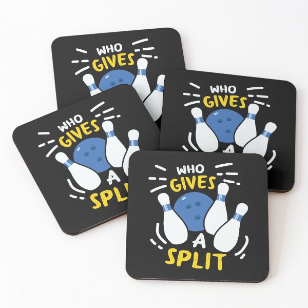 Item preview, Funny Bowling Design Who Gives a Split designed and sold by EstelleStar.