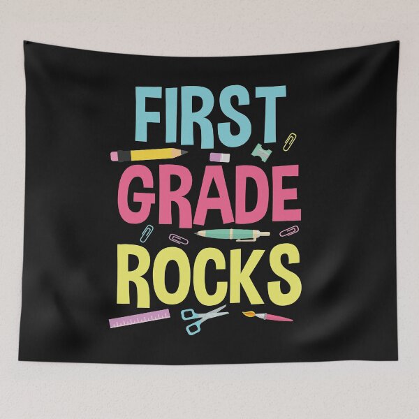 Item preview, First Grade Rocks for 1st Grade Teachers designed and sold by EstelleStar.