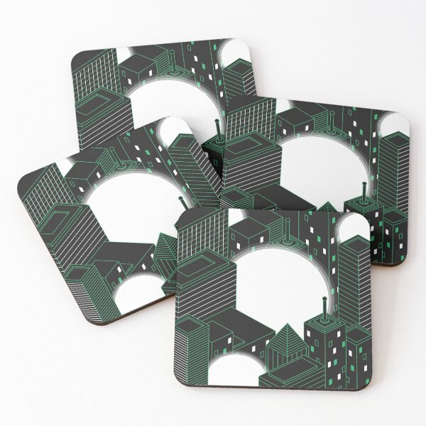 Item preview, Futuristic Cityscape designed and sold by ciderdesign.