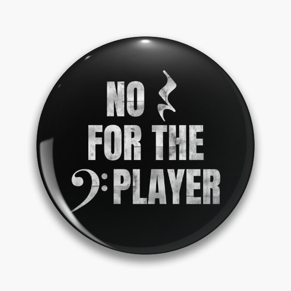 Item preview, Funny Bass Guitar Clef Rest Symbol designed and sold by playloud.