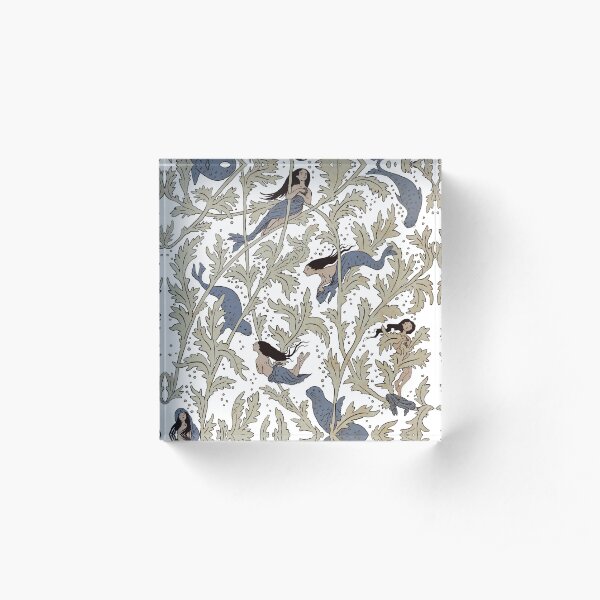 A swirl of selkies Acrylic Block