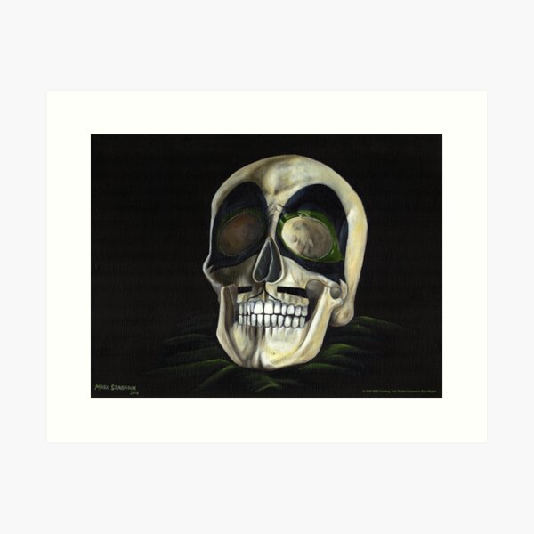 KISS Skull: The Catman Art Print