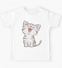 American Shorthair heureux T-shirt enfant