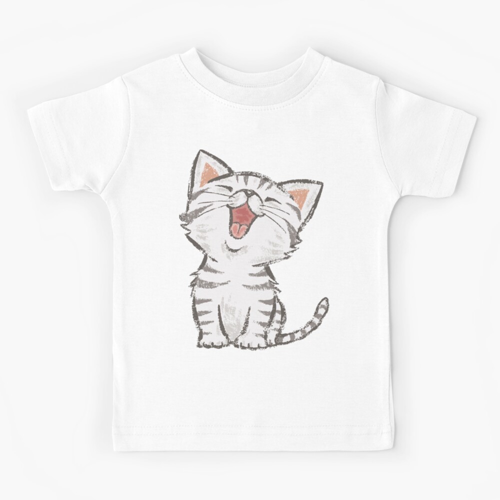 American Shorthair happy Kids T-Shirt