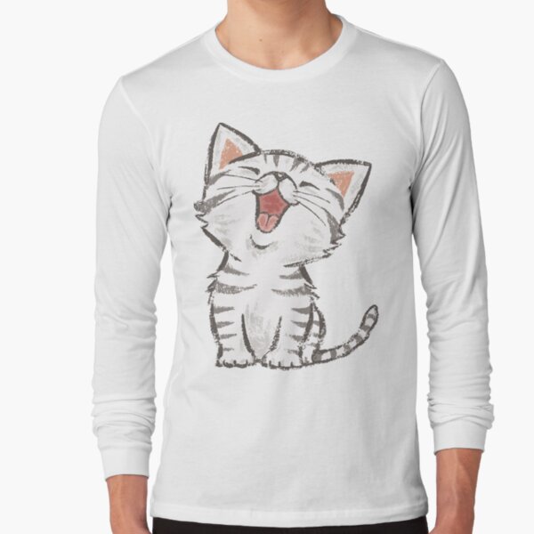 American Shorthair happy Long Sleeve T-Shirt