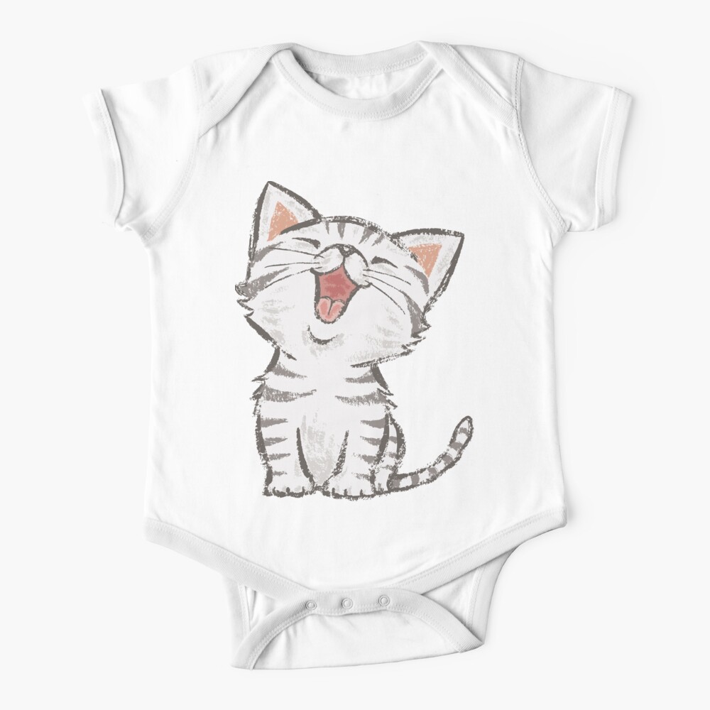 American Shorthair happy Baby One-Piece