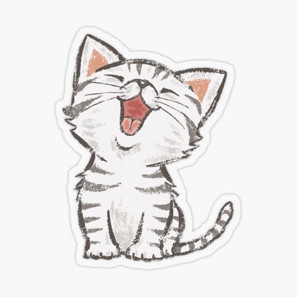 Item preview, American Shorthair happy designed and sold by Toru Sanogawa.