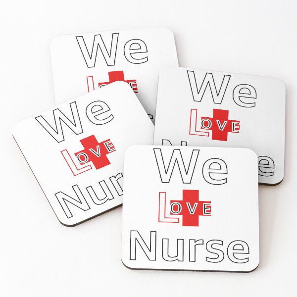 Item preview, We love nurse designed and sold by Grafititee.