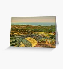 Cadillac Mountain Greeting Card