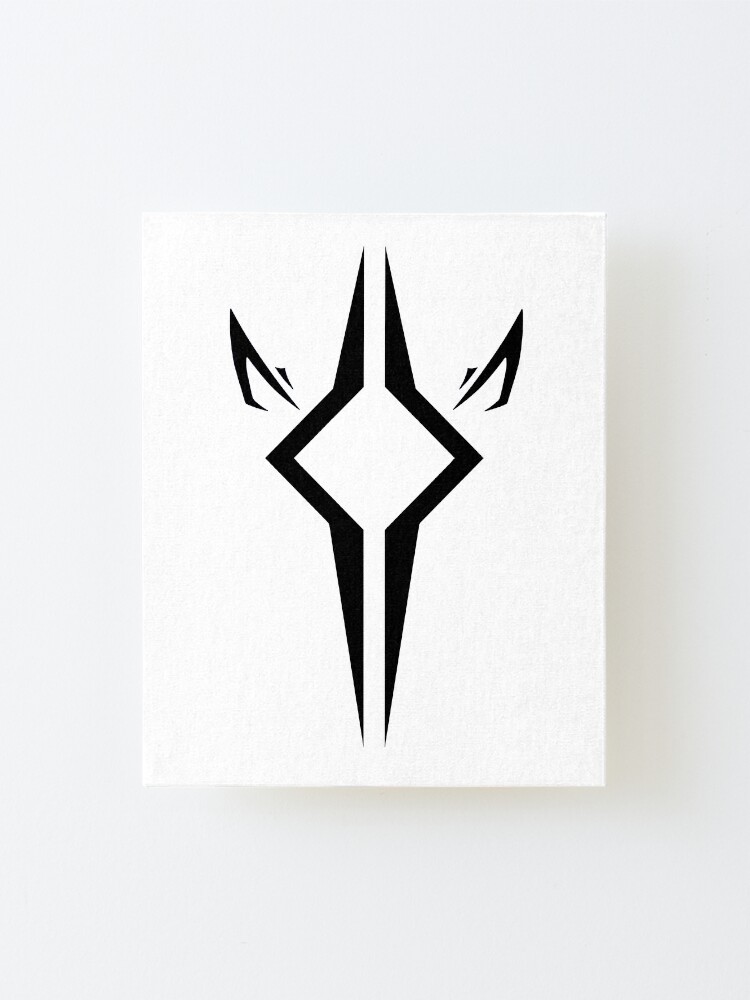 "Ahsoka and Rex Emblem" Mounted Print by DakotaGThompson Redbubble