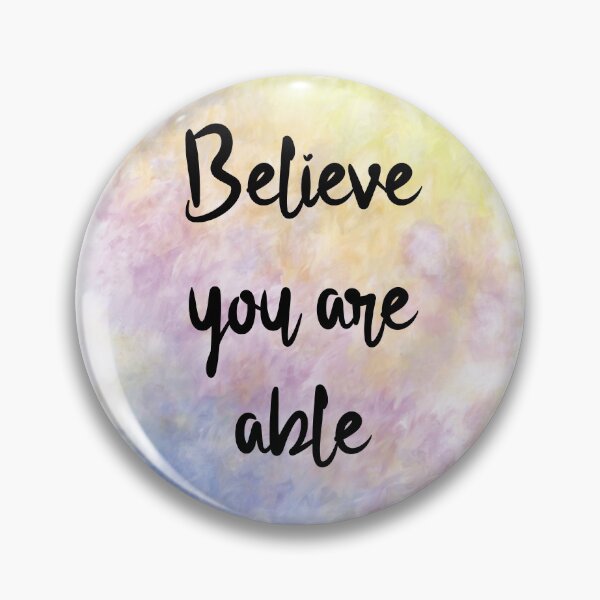 Item preview, Believe You Are Able (black) Motivational  designed and sold by Odsy.