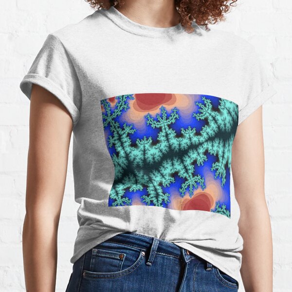 Fractal Art 26 designed and created by (c) Janet Watson Art Classic T-Shirt