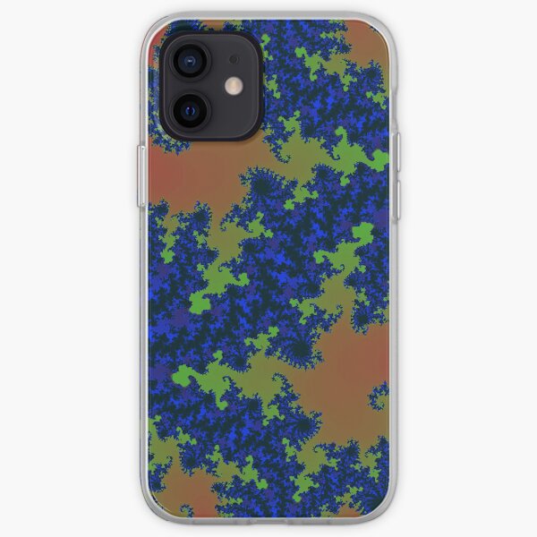 Fractal Art 19 designed and created by (c) Janet Watson Art iPhone Soft Case