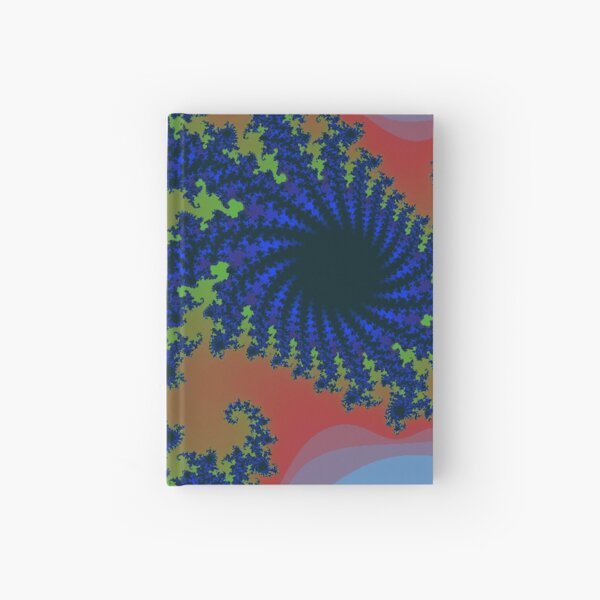 Fractal Art 19 designed and created by (c) Janet Watson Art Hardcover Journal