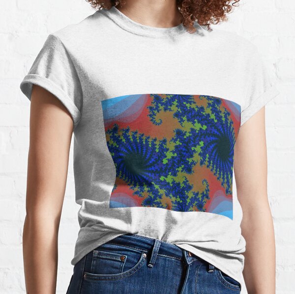 Fractal Art 19 designed and created by (c) Janet Watson Art Classic T-Shirt