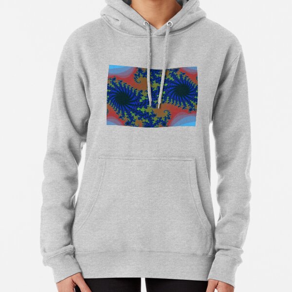 Fractal Art 19 designed and created by (c) Janet Watson Art Pullover Hoodie