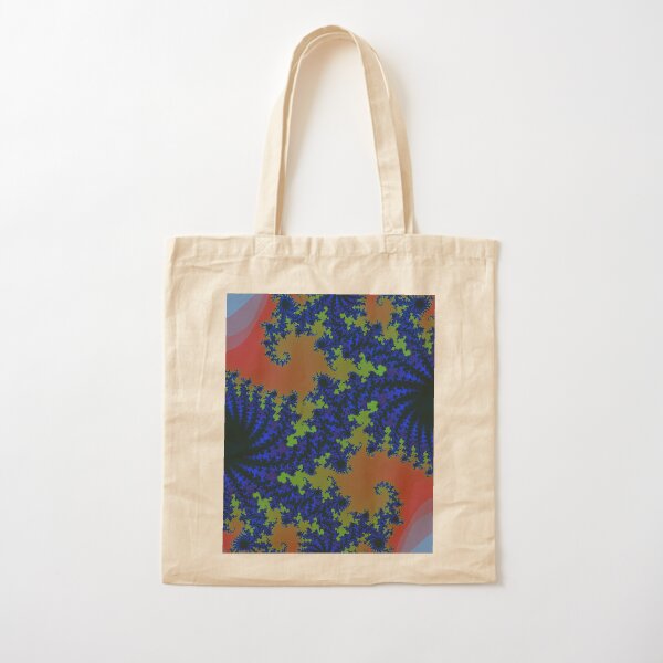 Fractal Art 19 designed and created by (c) Janet Watson Art Cotton Tote Bag