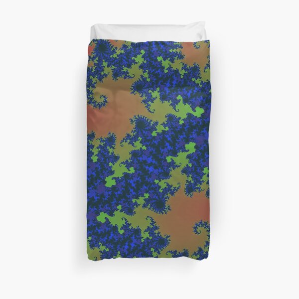 Fractal Art 19 designed and created by (c) Janet Watson Art Duvet Cover