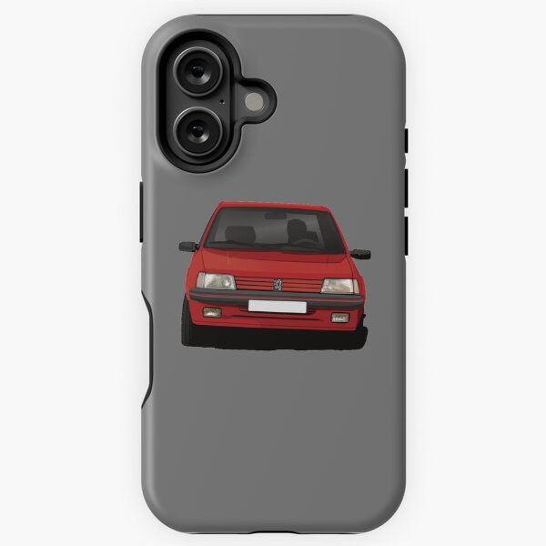 Item preview, Cornering red 205 GTi hot hatch designed and sold by knappidesign.