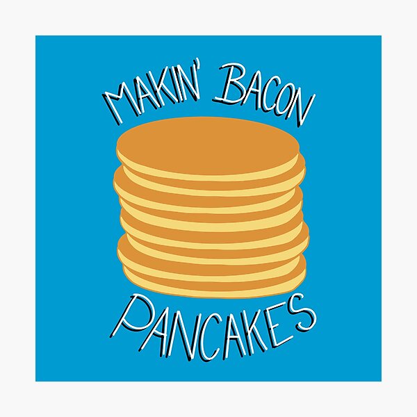 Bacon Pancakes Gifts Merchandise Redbubble - roblox song id for making bacon pancakes