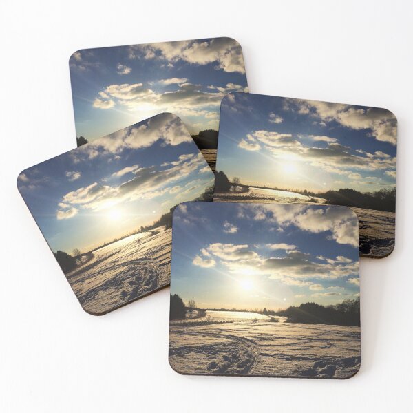 Item preview, sunny winter landscape designed and sold by alex-denada.