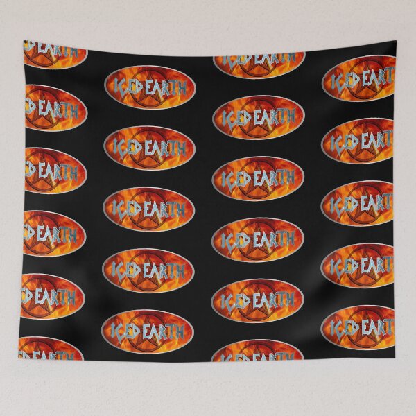 Item preview, Iced Earth - Oval With Pentagram. designed and sold by OriginalDP.