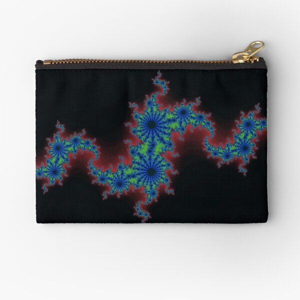 Fractal Art 20 designed and created by (c) Janet Watson Art Zipper Pouch