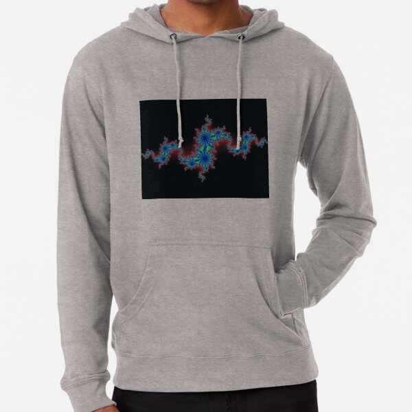 Fractal Art 20 designed and created by (c) Janet Watson Art Lightweight Hoodie