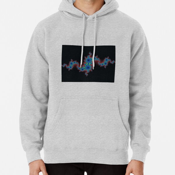 Fractal Art 20 designed and created by (c) Janet Watson Art Pullover Hoodie