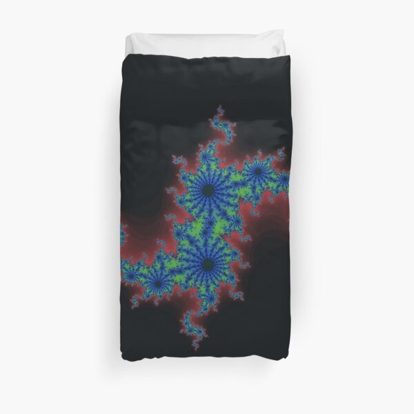 Fractal Art 20 designed and created by (c) Janet Watson Art Duvet Cover