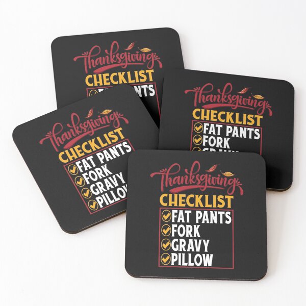 Item preview, Thanksgiving Checklist Funny designed and sold by EstelleStar.