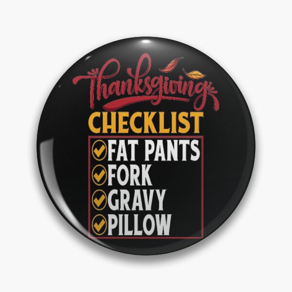 Item preview, Thanksgiving Checklist Funny designed and sold by EstelleStar.