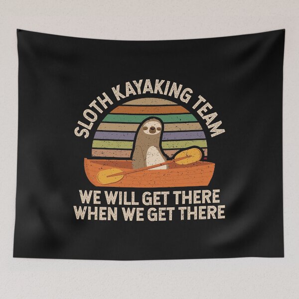 Item preview, Sloth Kayaking Team designed and sold by EstelleStar.