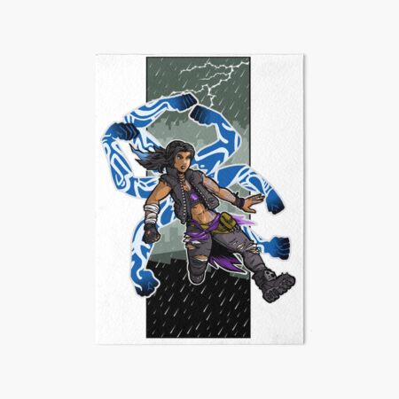 Amara The Siren Borderlands 3 The Tiger of Partali Art Board Print