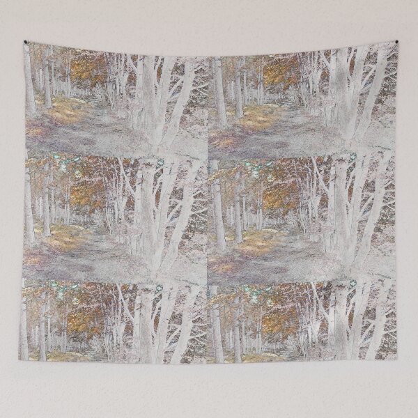 Item preview, Autumn woodland designed and sold by Latch Farm  Studios.